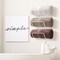 Sorbus Metal Wall Mounted Bathroom Towel Rack - Organizer for Towels, Washcloths, Hand Towels, Linens, Ideal for Bathroom, Spa, Salon